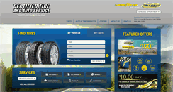 Desktop Screenshot of certifiedtireandautoservice.com